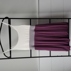 Dress Purple Gray and White